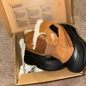 The North Face Kids Brown Waterproof Boots